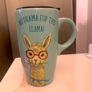No Drama for this Llama Ceramic Coffee Cup